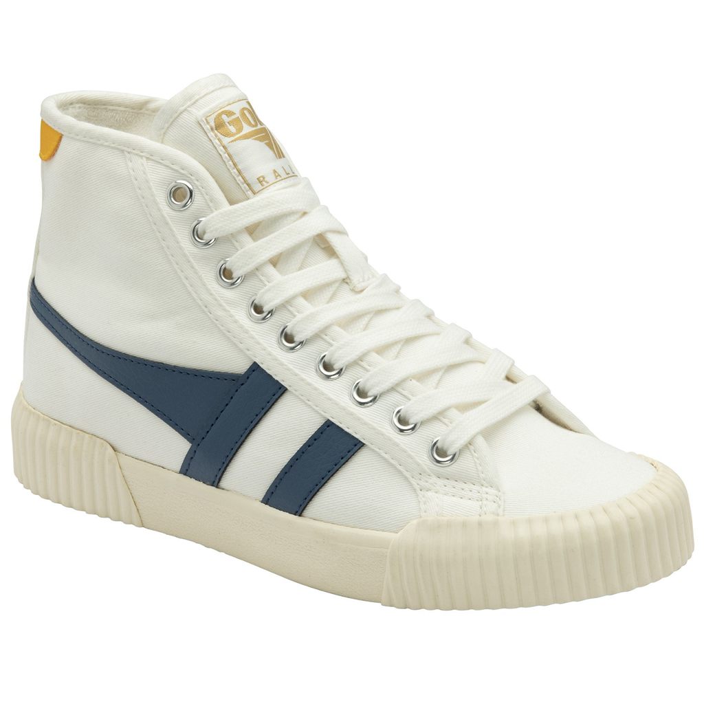Gola Vegan Classics Rally High Plimsoll Sneakers Fehér Hungary | QLI-150432