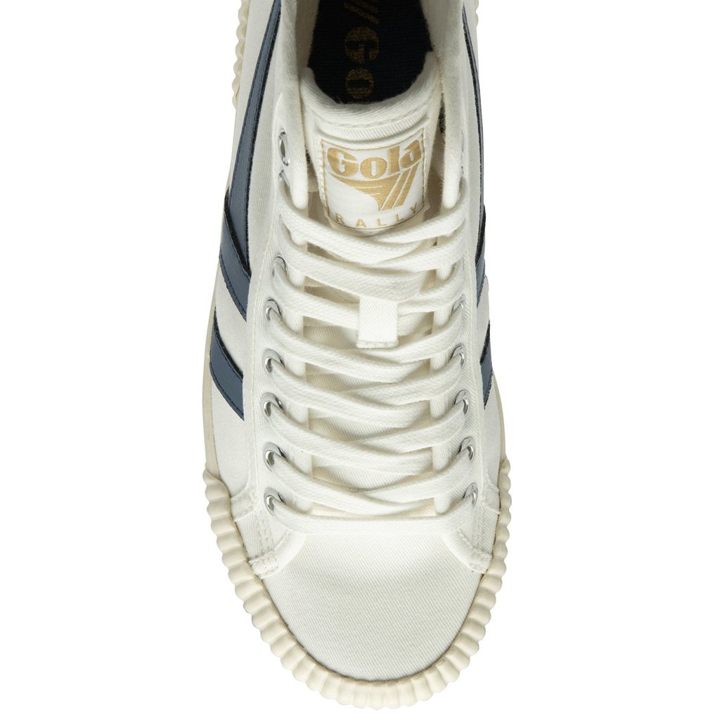 Gola Vegan Classics Rally High Plimsoll Sneakers Fehér Hungary | QLI-150432