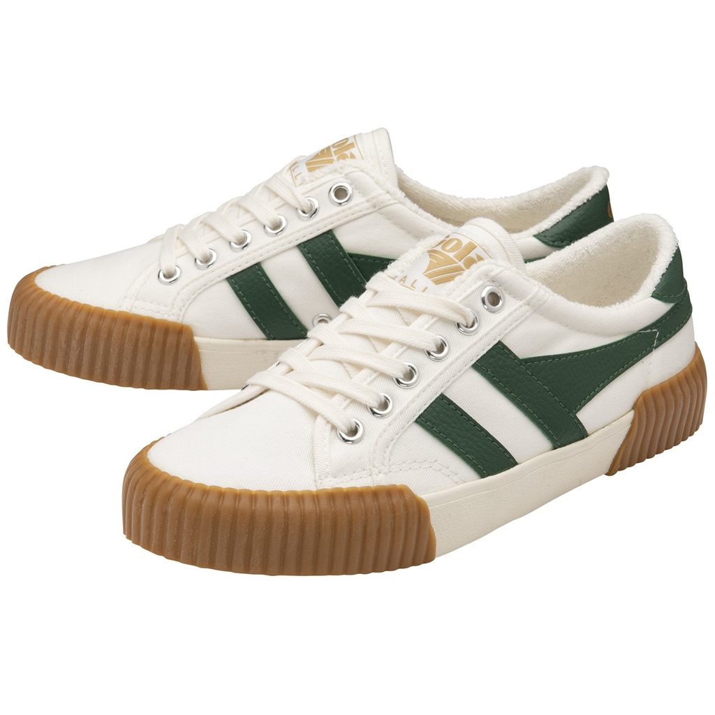 Gola Vegan Classics Rally Plimsoll Sneakers Fehér Zöld Hungary | WKT-615032
