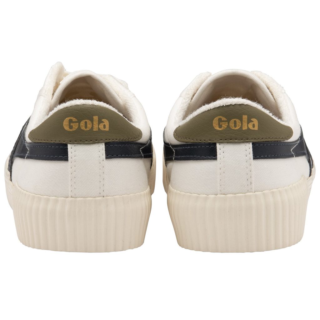 Gola Vegan Classics Rally Plimsoll Sneakers Fehér Sötétkék Khaki Hungary | VIN-126749