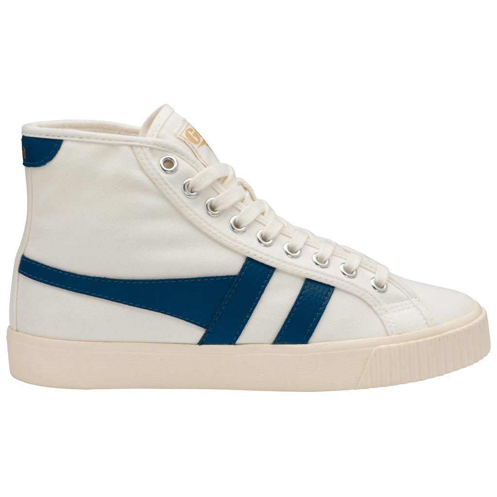 Gola Vegan Classics Tennis Mark Cox High Sneakers Fehér Kék Hungary | FWB-596480