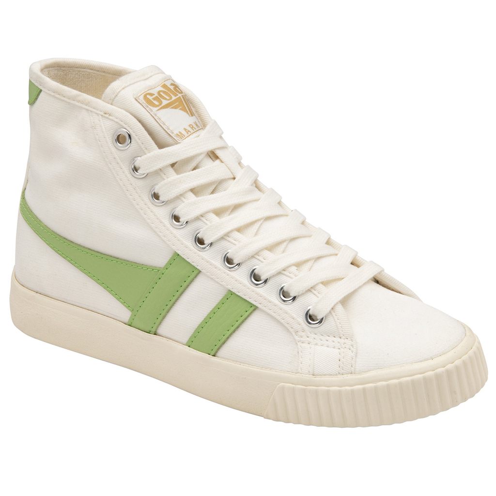 Gola Vegan Classics Tennis Mark Cox High Sneakers Fehér Zöld Hungary | XNZ-570643