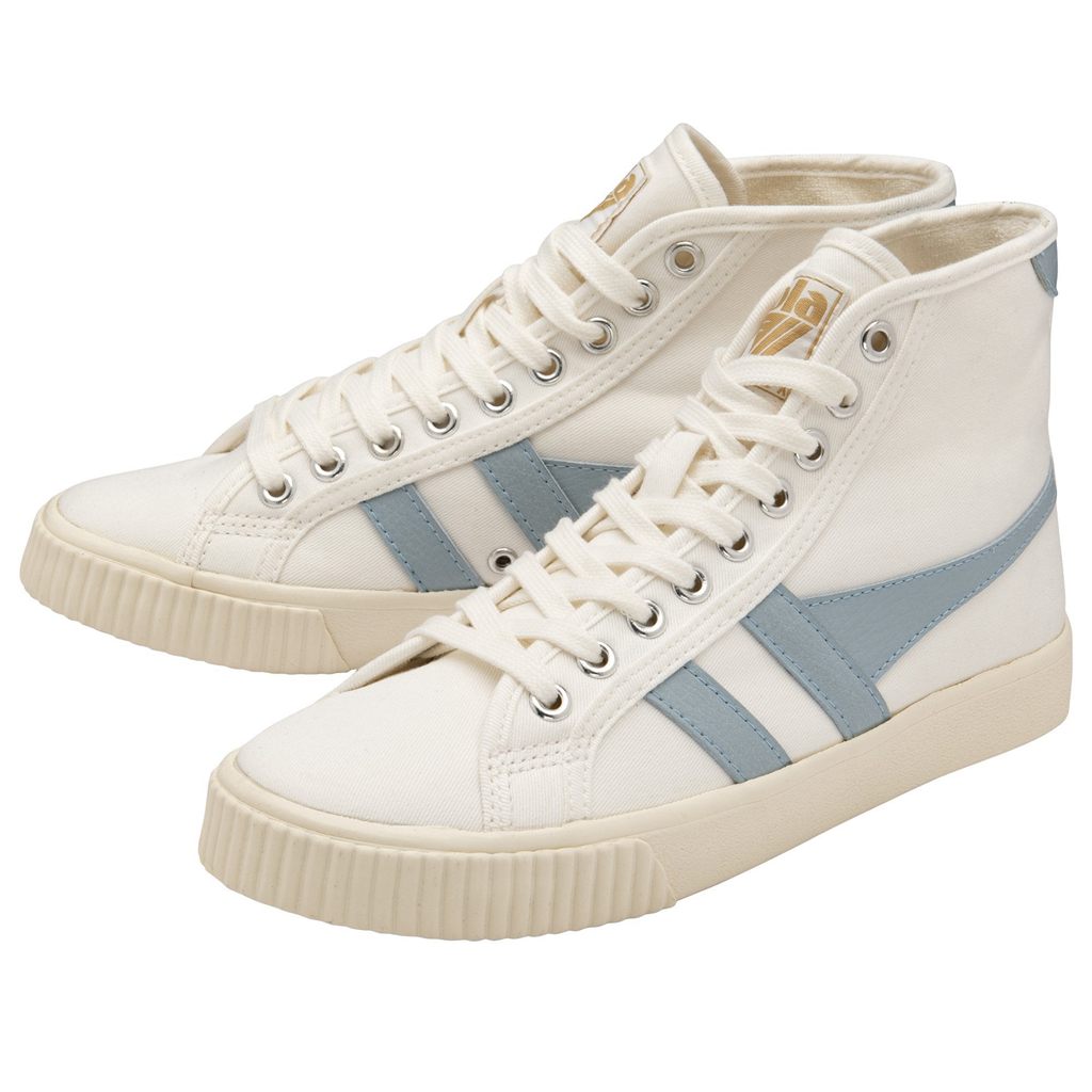 Gola Vegan Classics Tennis Mark Cox High Sneakers Fehér Kék Hungary | IFK-920367