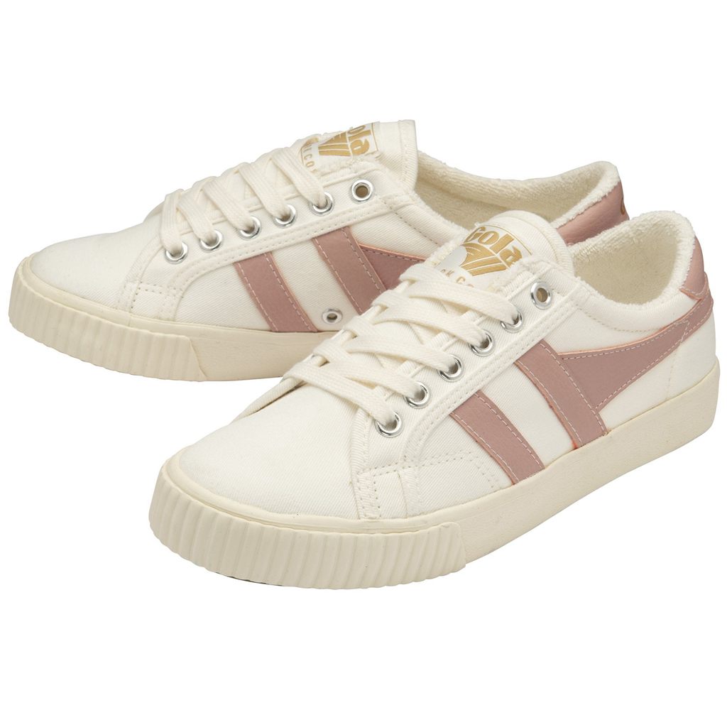 Gola Vegan Classics Tennis Mark Cox Sneakers Fehér Rózsaszín Hungary | JAN-769238
