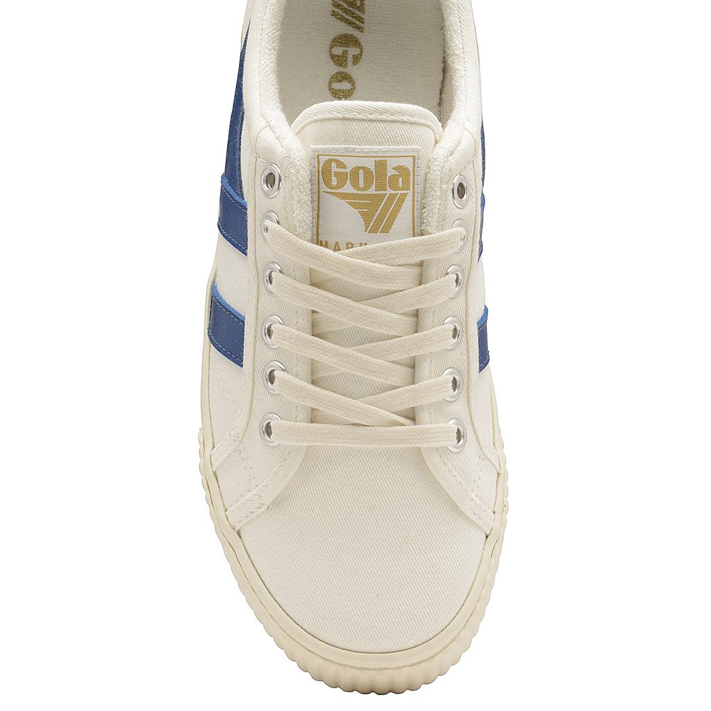 Gola Vegan Classics Tennis Mark Cox Sneakers Fehér Kék Hungary | JYR-952318