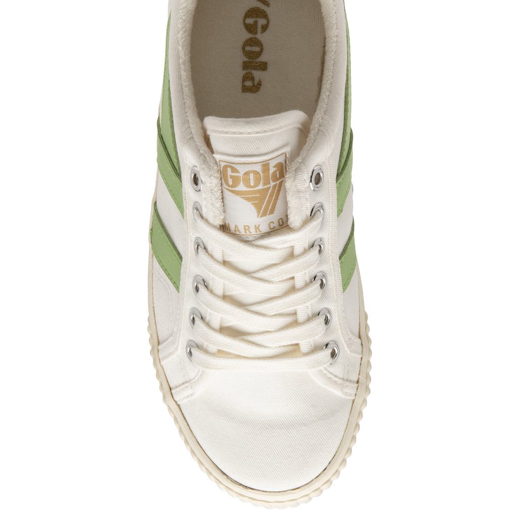 Gola Vegan Classics Tennis Mark Cox Sneakers Fehér Zöld Hungary | HZN-897642