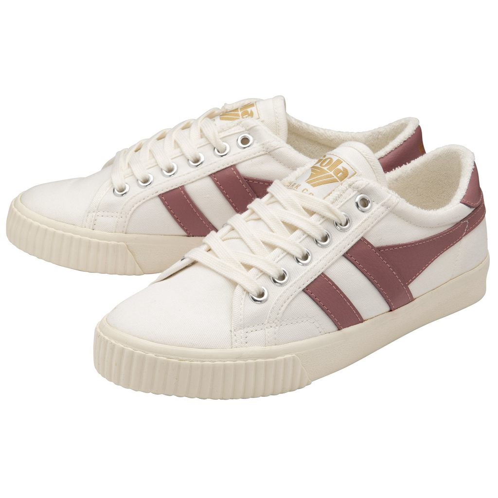 Gola Vegan Classics Tennis Mark Cox Sneakers Fehér Rózsaszín Hungary | DQC-845170