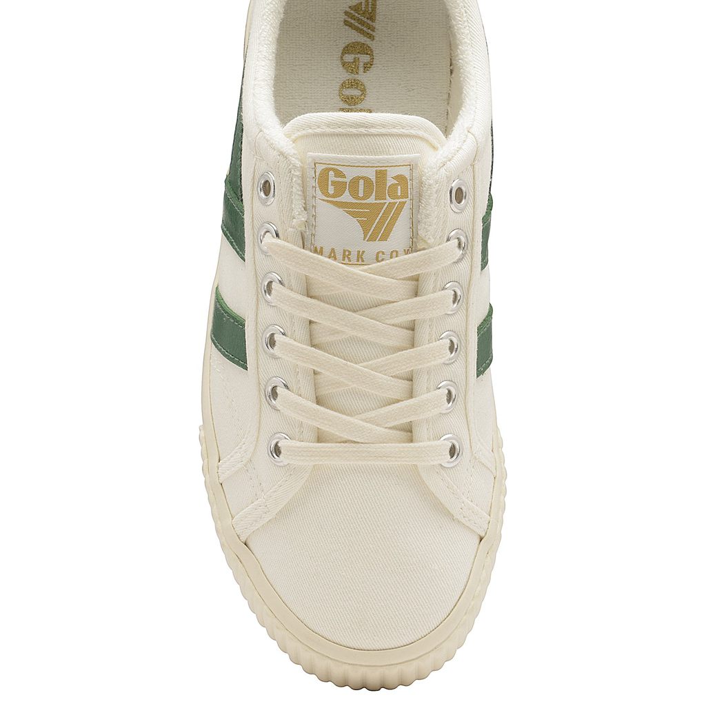 Gola Vegan Classics Tennis Mark Cox Sneakers Fehér Sötétzöld Hungary | GQK-137085