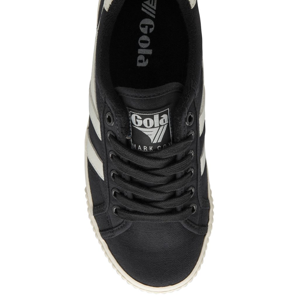 Gola Vegan Classics Tennis Mark Cox Sneakers Fekete Fehér Hungary | QVY-802615