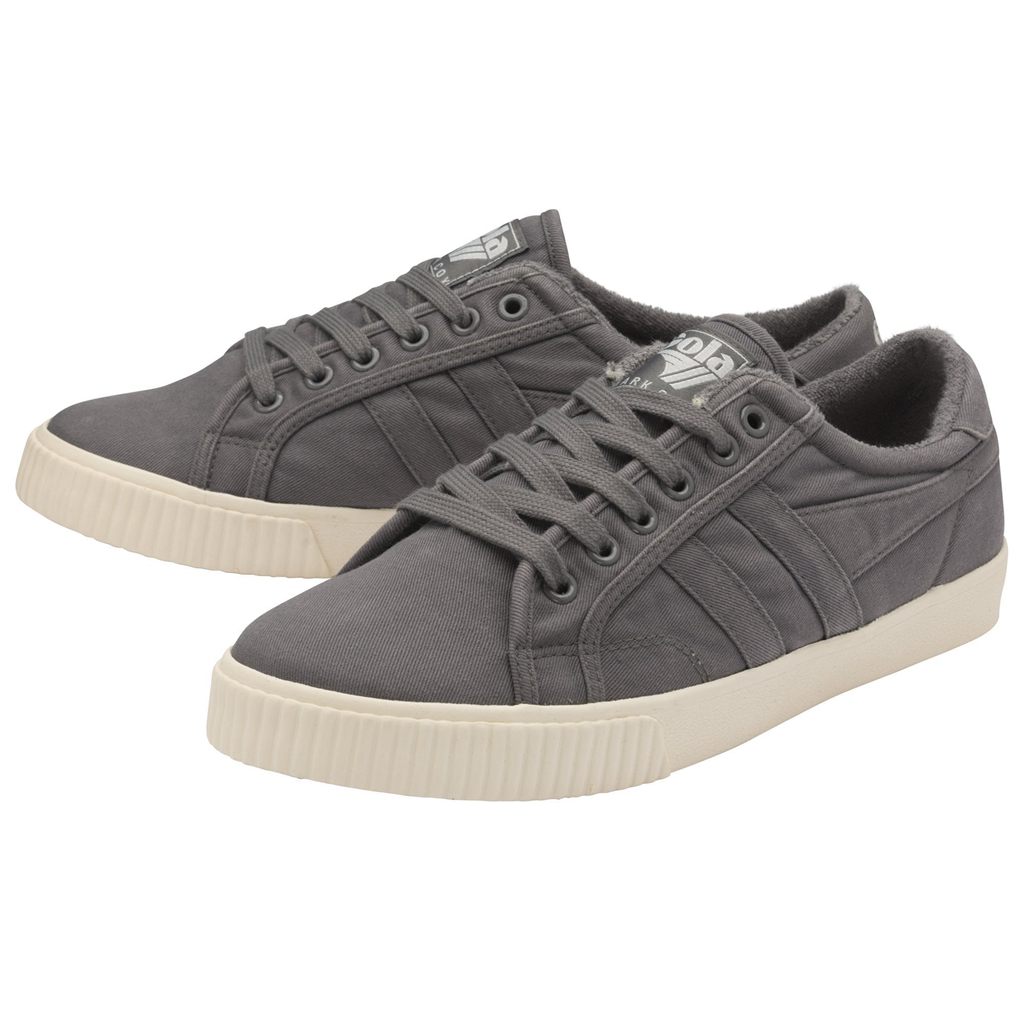 Gola Vegan Classics Tennis Mark Cox Wash Sneakers Ash Ash Hungary | ONI-682973