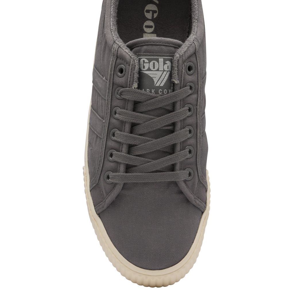 Gola Vegan Classics Tennis Mark Cox Wash Sneakers Ash Ash Hungary | ONI-682973